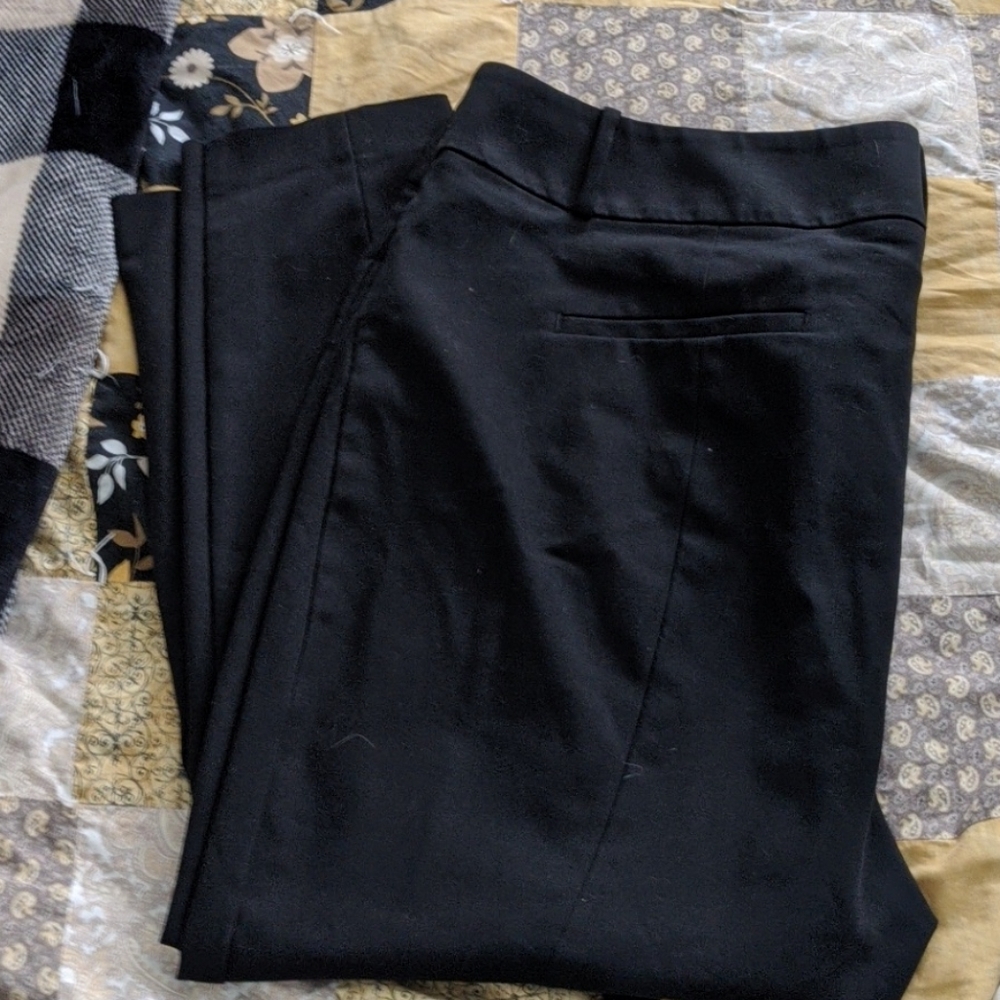 Sz 20 loft blk ankle pants